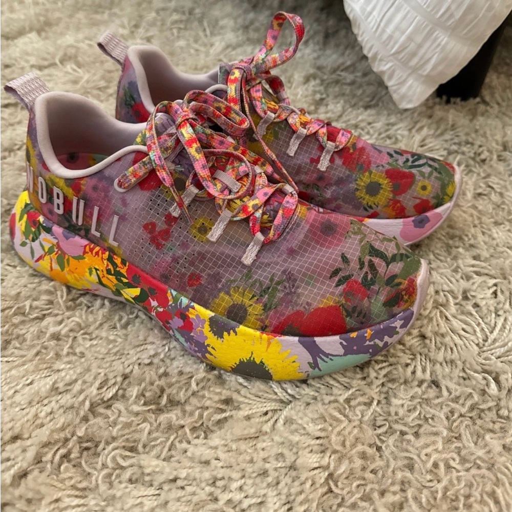 NOBULL Multicolor Floral Sneakers